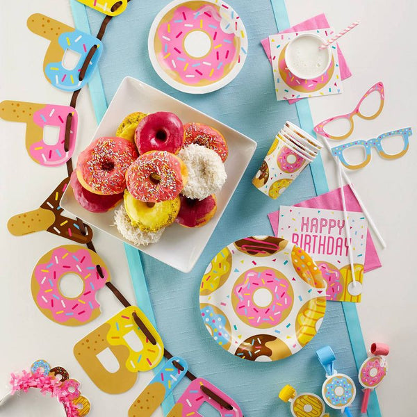 24ct Donut Time Party Blowers