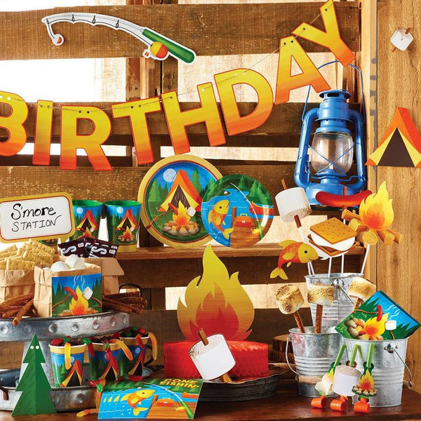 24ct Camping Birthday Party Blowers
